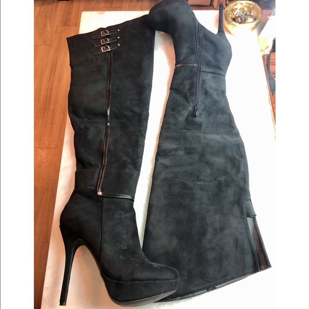 Thigh high boots